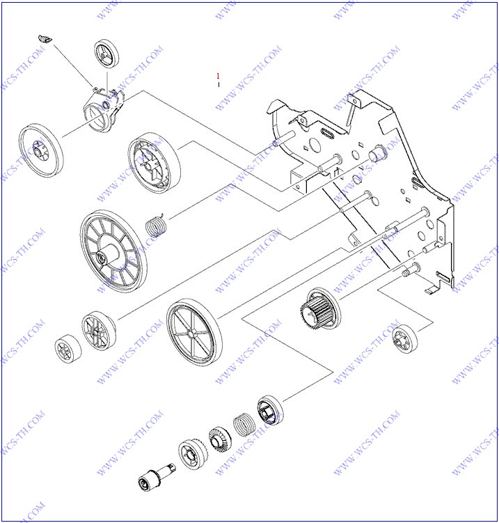 HP LaserJet P2014 Main drive assembly