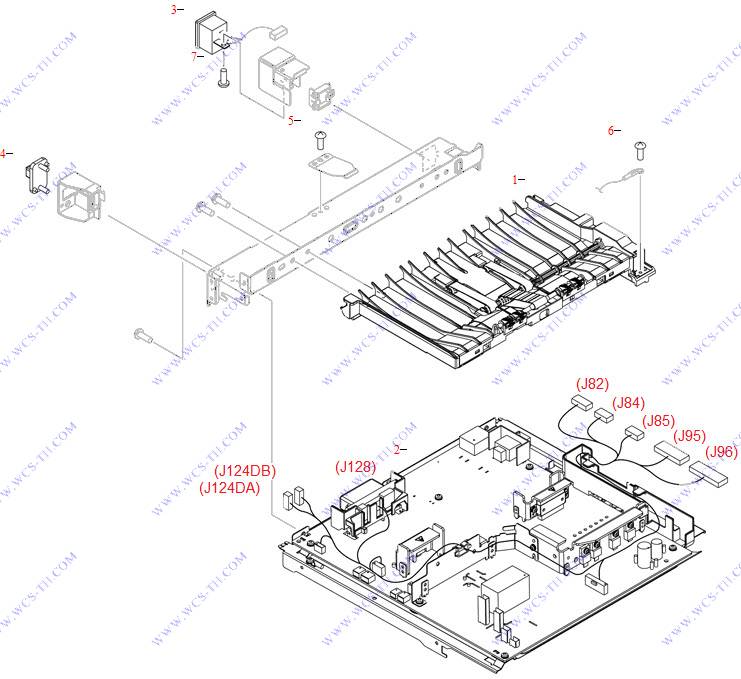 HP LaserJet P4015 Power supply assembly