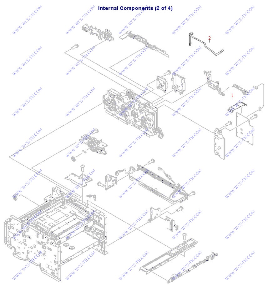 HP Color LaserJet CP1215 Internal Components 2