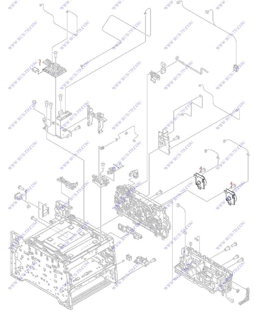HP Color LaserJet CP2025 Internal Components 4