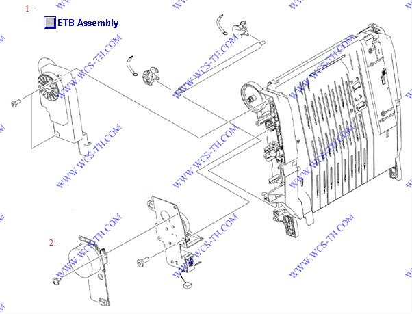 HP Color LaserJet CP4005 ETB assembly