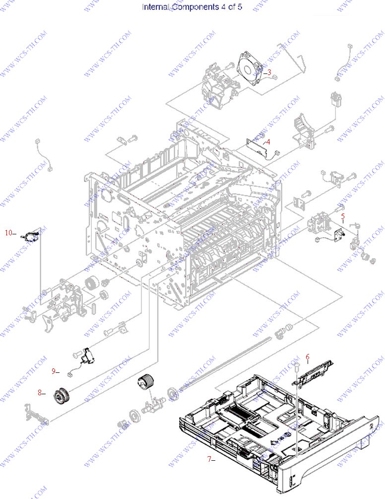 HP LaserJet P2035 Internal components 4