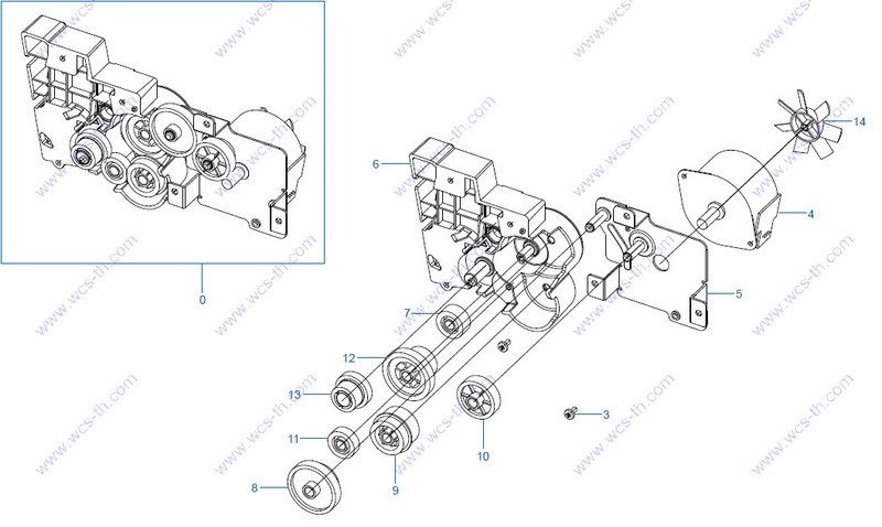 Samsung CLP-620 FEED DRIVE