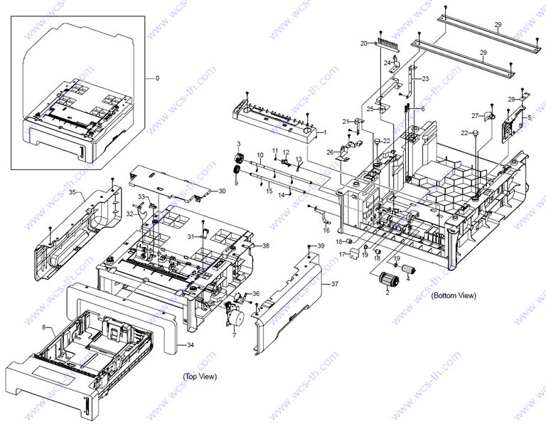 Samsung CLP-620 SCF Unit