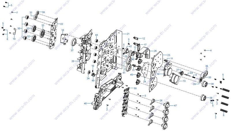 Samsung CLP-620 FRAME RIGHT