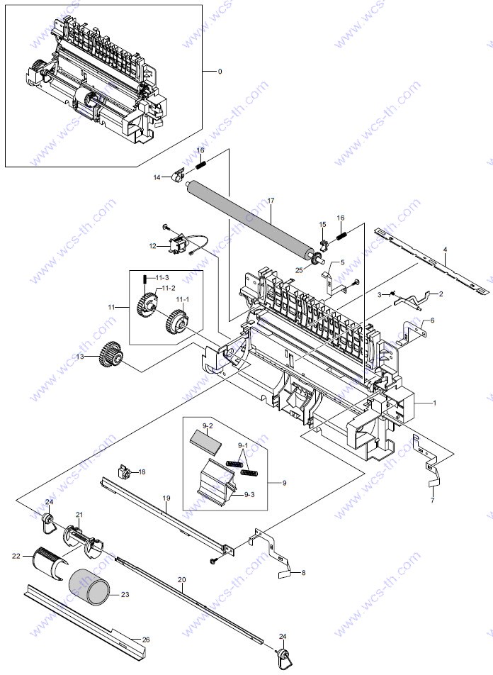 Samsung ML-2571 4. Paper Path Unit