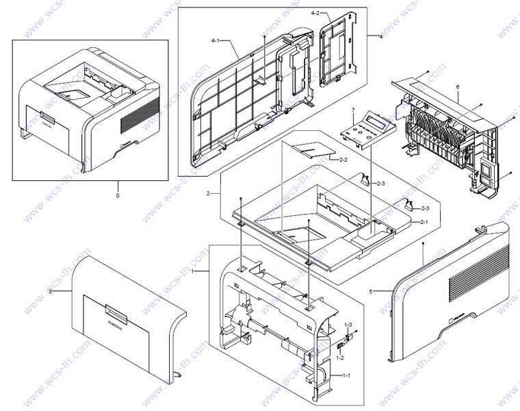 Samsung ML-3050 Cover Assy