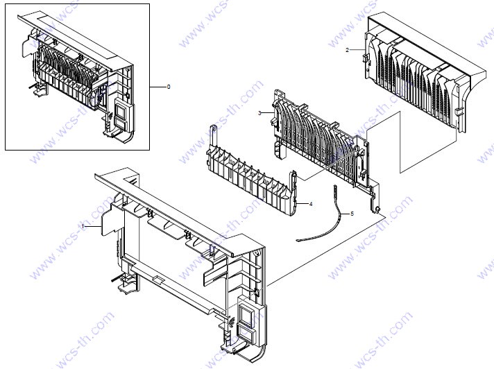 Samsung ML-3050 Rear Cover Assy