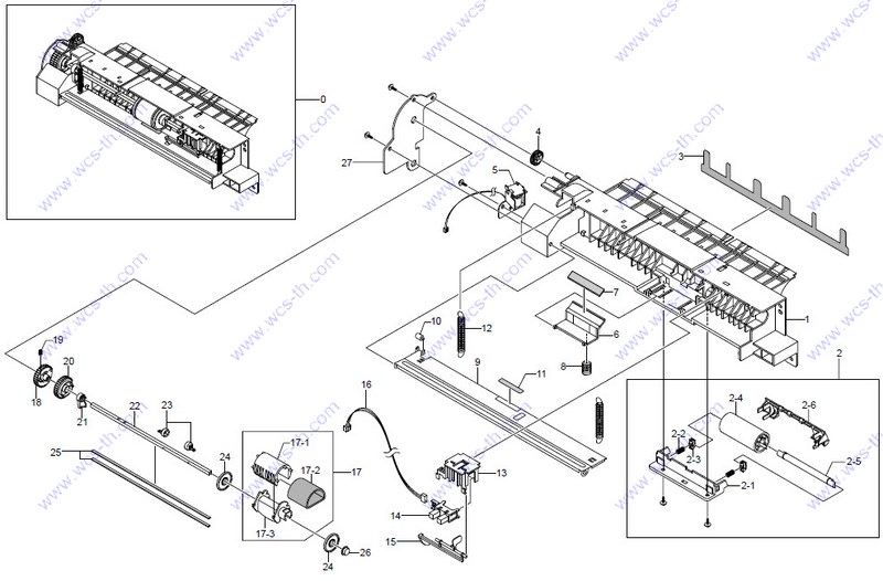 Samsung ML-3050 MP Assy
