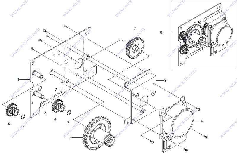 Samsung ML-3050 Main Drive Assy