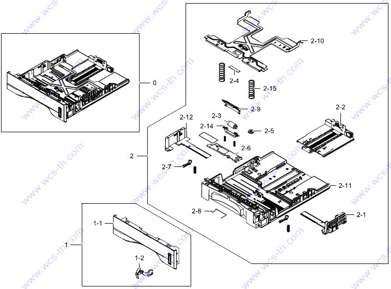 Samsung SL-M3820 11. CASSETTE