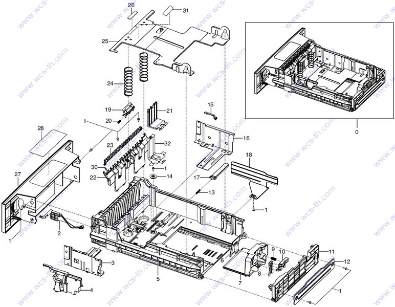 Samsung ML-4551 10. Cassette Assembly