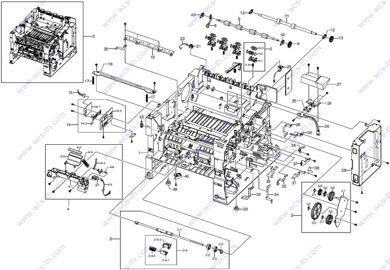 Samsung ML-4551 03. Frame Assembly(1/2)