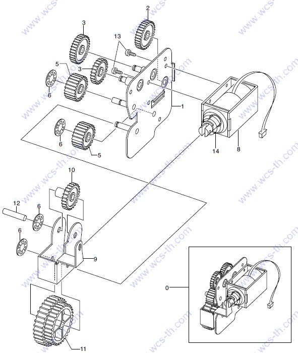 Samsung ML-4551 09. Duplex Sorenoid Assembly