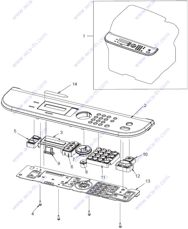 Samsung SCX-4824 10. OPE Unit