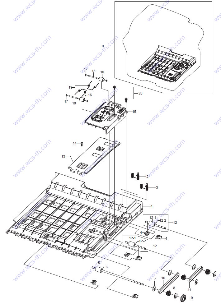 Samsung SCX-4824 11. Duplex Unit(Only SCX-4828FN)