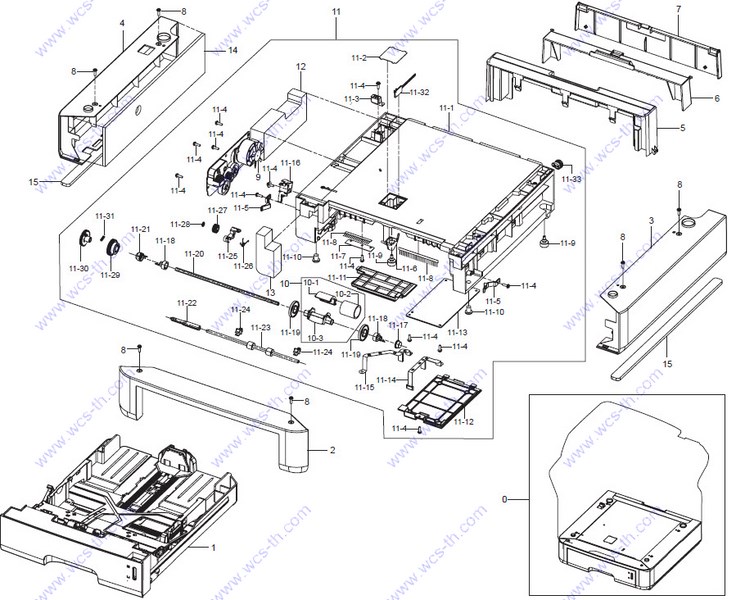 Samsung SCX-4824 14. SCF