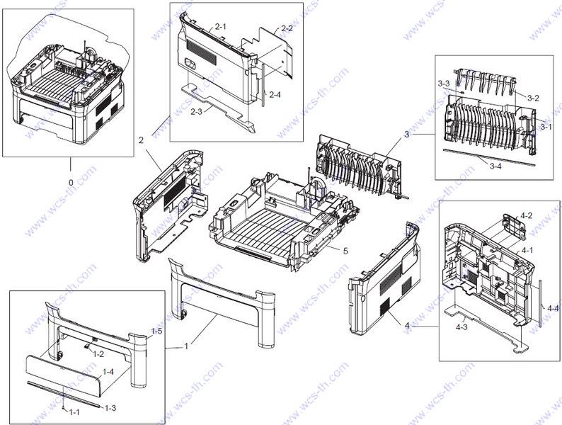 Samsung SCX-4824 02. Cover Assy