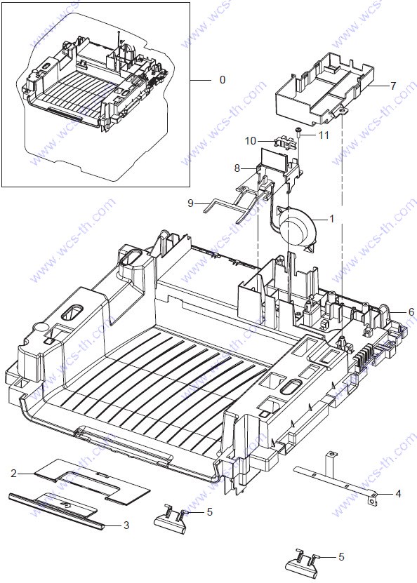 Samsung SCX-4824 03. Cover Middle