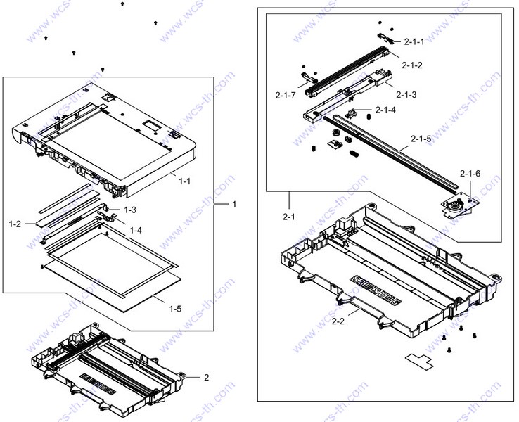 Samsung SL-M3370 12. PLATEN